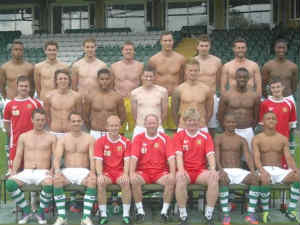 Glovers go topless Glovers go topless