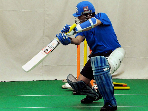 தீவிரப் பயிற்சியில் சச்சின்