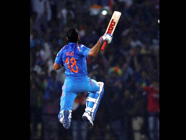 61 பந்தில் சதமடித்த கோஹ்லி