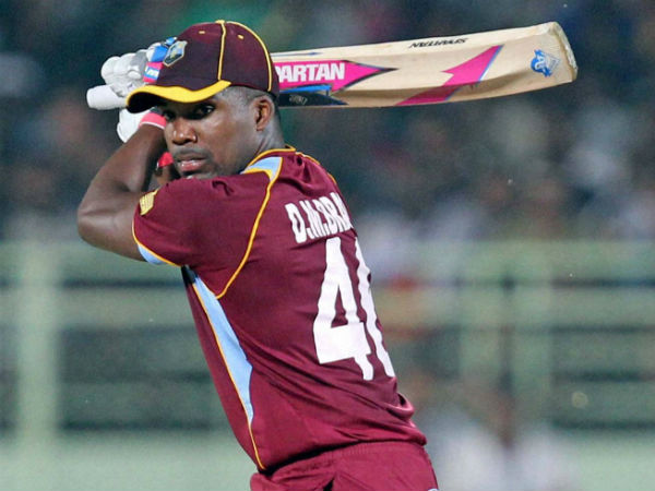 நிலைத்து ஆடிய பொவெல்- பிராவோ ஜோடி