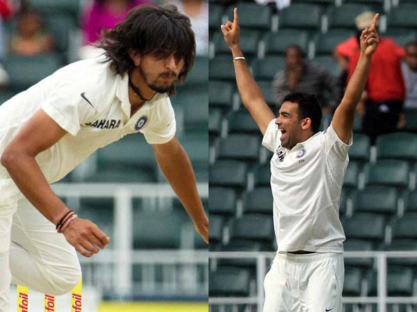 இஷாந்த், ஜாகீர் தலா 4