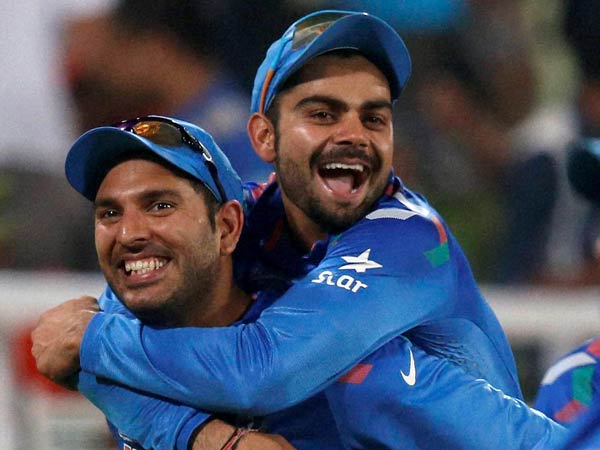 யுவராஜ்சிங் அரைசதம்