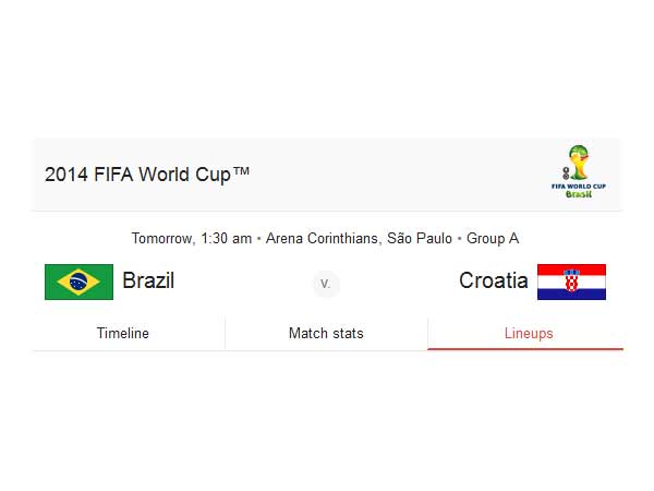 பிரேசில்- குரோஷியா