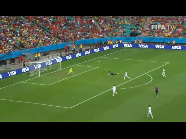 அடுத்தடுத்து ஐந்து கோல்கள்