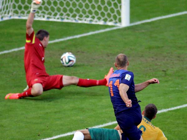 அதிகம் கோல் அடித்த நெதர்லாந்து