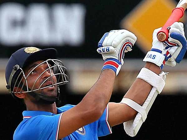 ரஹானேவும் பயிற்சி