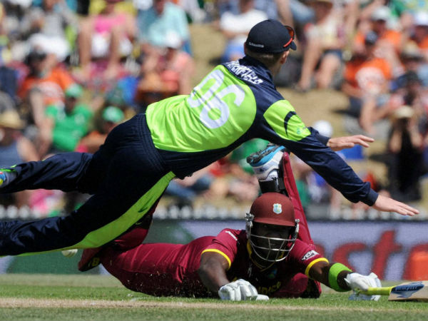 Simmons take West Indies past 300 against Ireland