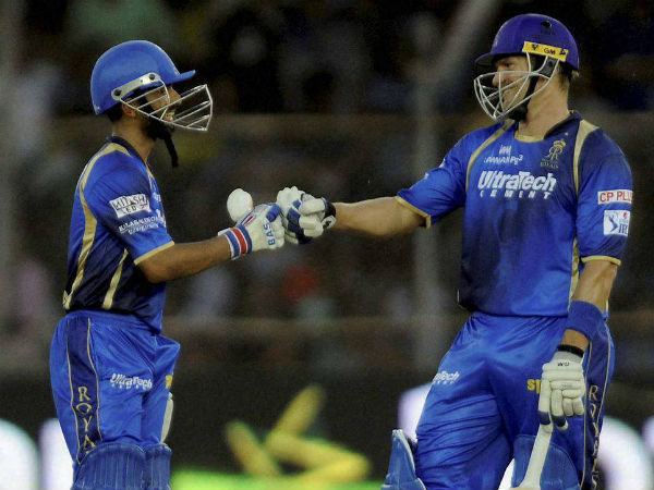 வாட்சன் - ரஹானே ரகளை