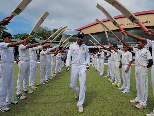 சங்ககாராவுக்கு வரவேற்பு