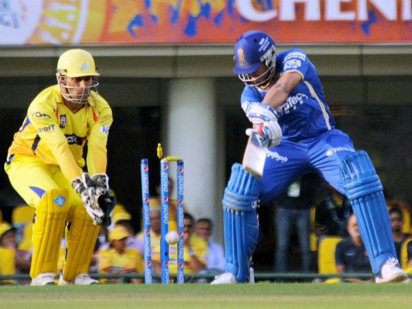 சென்னை - ராஜஸ்தானுக்குத் தடை