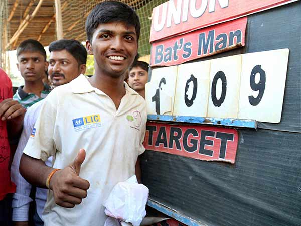 சாதனையை எதிர்பார்த்தேன்