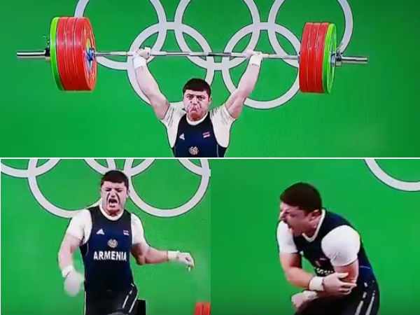Horror injury ends Andranik Karapetyan's Olympic dream Horror injury ends Andranik Karapetyan's Olympic dream