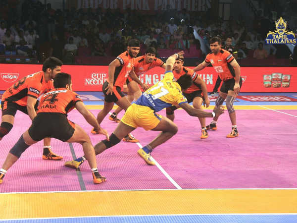 துவக்கத்தில் இருந்தே சிறப்பாக ஆடிய யு மும்பா