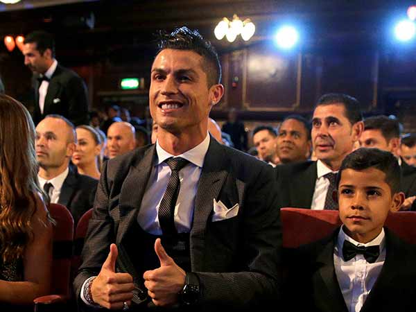  நன்றி தெரிவித்த ரொனால்டோ 