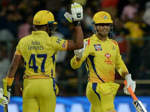 ராயுடு, தோனி டாப் 