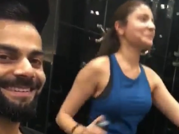 அனுஷ்காவுடன் உடல் பயிற்சி 