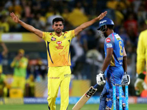 தீபக் சாஹரின் முயற்சி