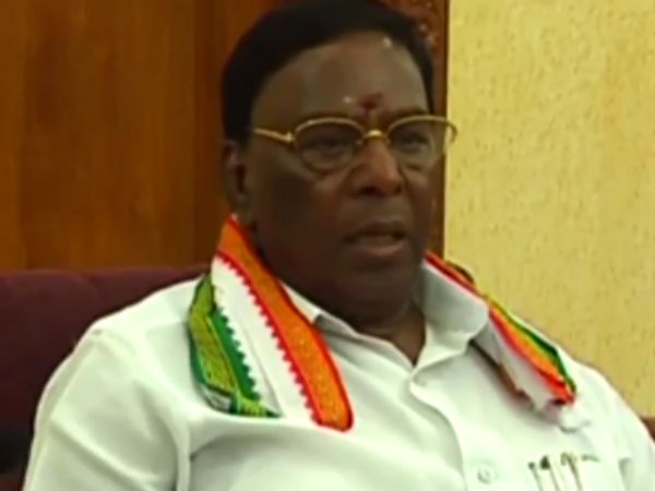 முதல்வர் நாராயணசாமி 