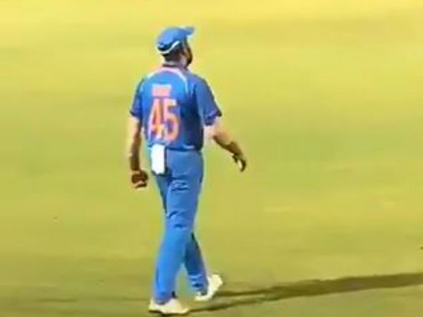 சொந்த மண்ணில் ஆடிய ரோஹித்