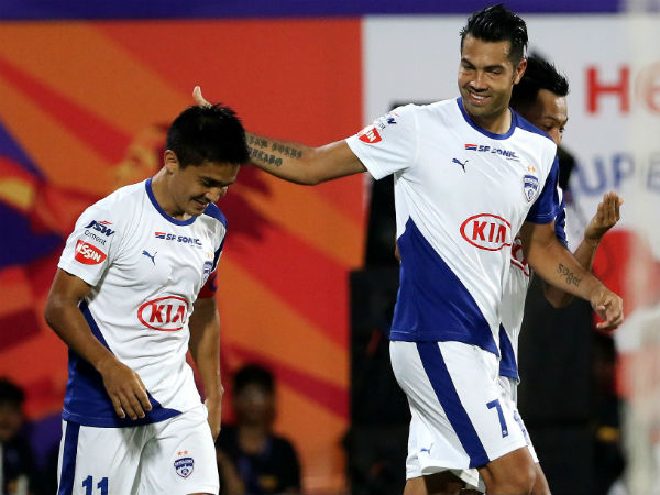 ISL 2018 - Bengaluru FC thriving on Sunil-Miku camaraderie 