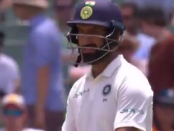 ஓட முடியாது என்ற புஜாரா 