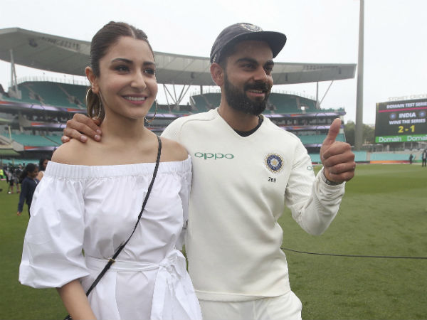 கோலி - அனுஷ்கா ஜோடி