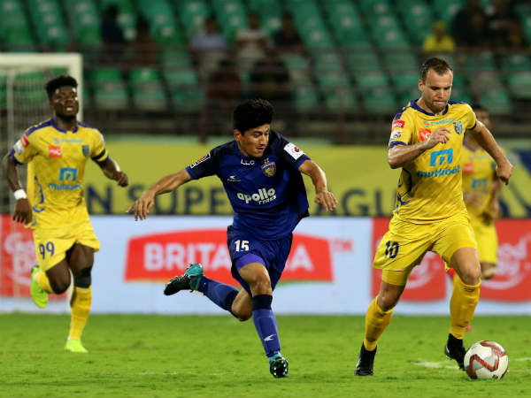 ISL 2019 - Chennaiyin FC vs Kerala Blasters FC match result