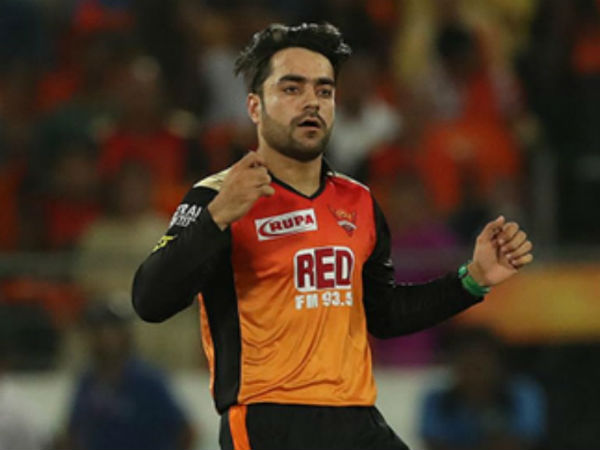 முதலிடத்தில் ரஷித் கான் 