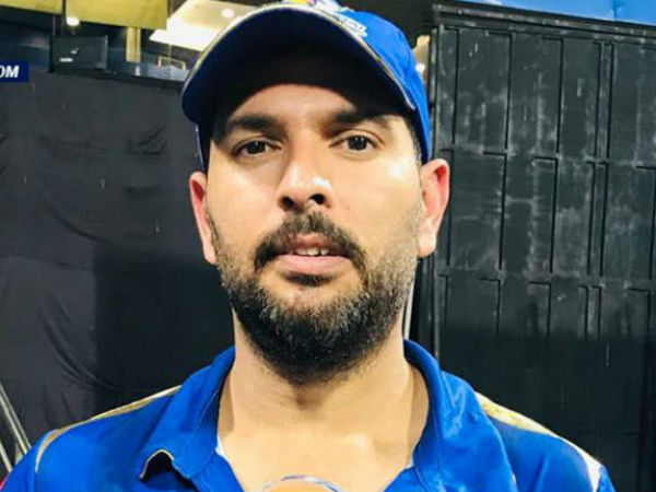 யுவராஜ் அரைசதம்