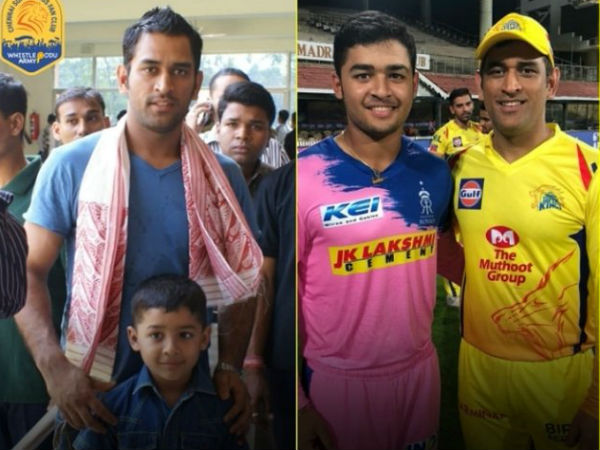 தோனியுடன் போட்டோ தோனியுடன் போட்டோ