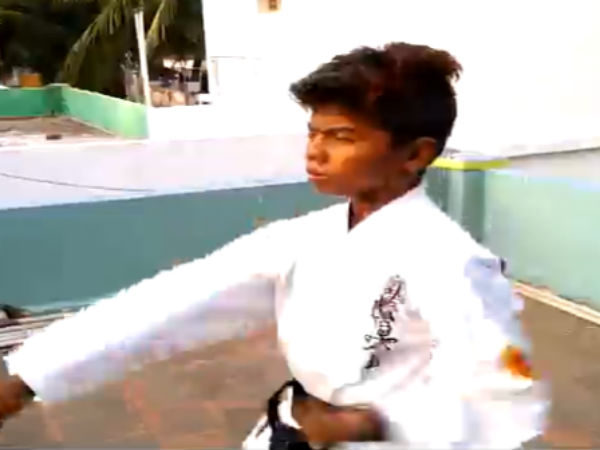  Kanyakumari school student won international karate championship in malaysia