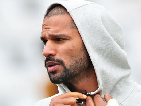 தவான் காயம் தவான் காயம்