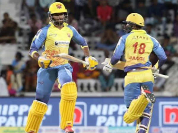 Dindigul dragons won in tnpl 2019 serires against karaikudi kaalai 