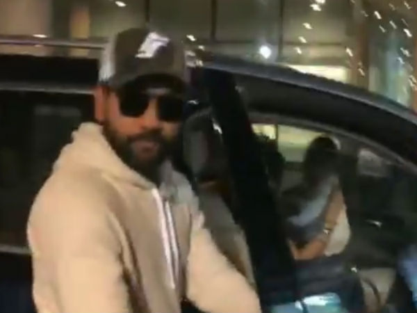 இந்தியா வந்த ரோஹித் சர்மா 