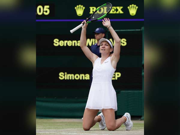 Wimbledon Tennis .. Simona beats Serena Williams and win Wimbledon title 