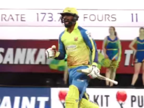 TNPL 2019 : Dindigul Dragons beat Trichy Warriors by 5 wickets