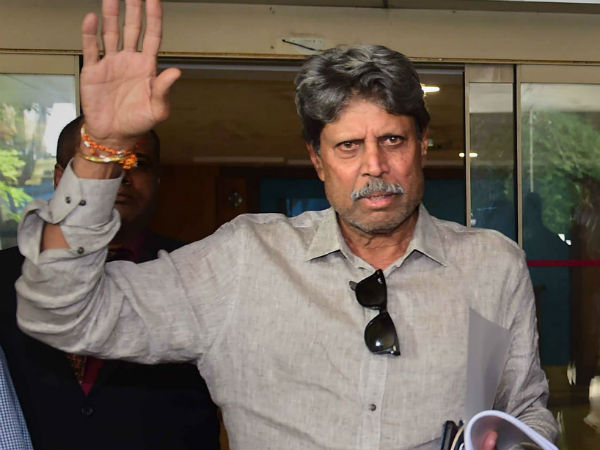 கபில் தேவ் பரிந்துரை 