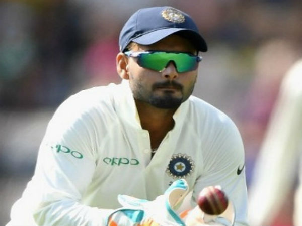 ரிஷப் பண்ட் முன்னிலை