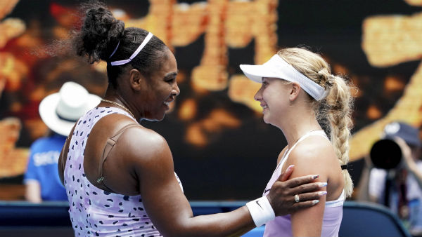 முதல் வெற்றியை பெற்ற செரீனா 