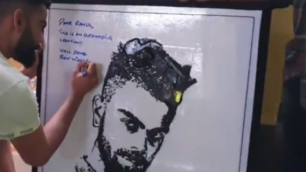 கோலி நேரில் பாராட்டு 