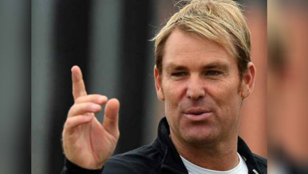 சரக்கு வாங்கிய வார்னே