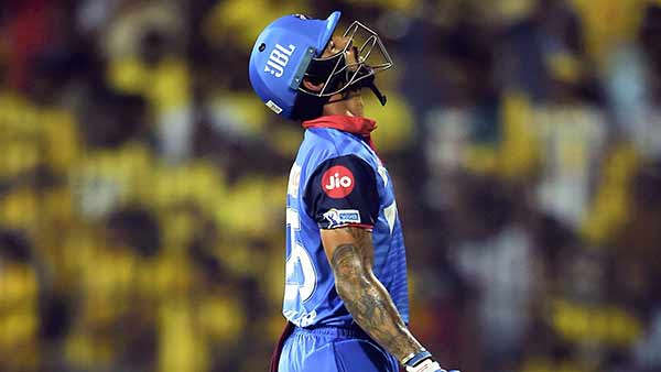 டெல்லி கேபிடல் ஆட்டம்