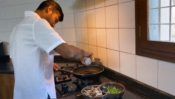 பட்டர் கார்லிக் மஷ்ரூம் செய்து அசத்தல் 