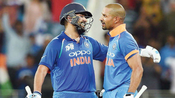 ரோஹித் - தவான் ஜோடி 