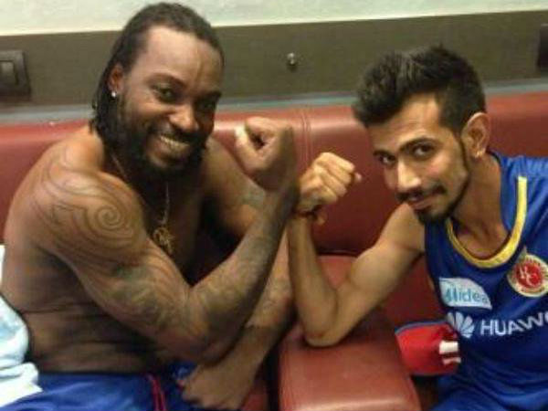 கோலி, கெயில் கிண்டல்