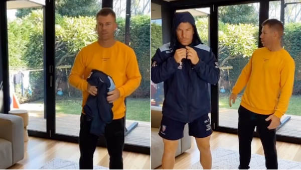 பயிற்சி உடையுடன் ஆட்டம் 