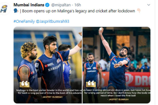 மும்பை இந்தியன்ஸ் பதிவு 