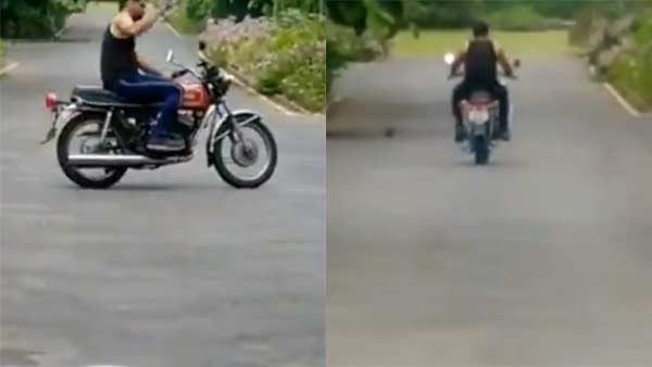 கையசைத்த தோனி 