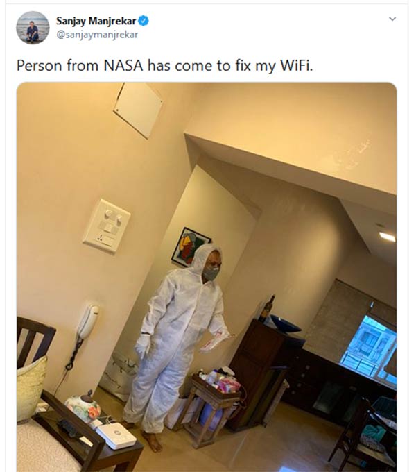 Sanjay Manjrekars hilarious tweet 