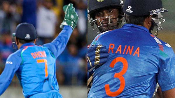 திட்டமிட்ட தோனி - ரெய்னா